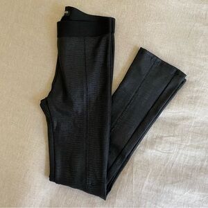 NWOT David Lerner Black Textured Leggings